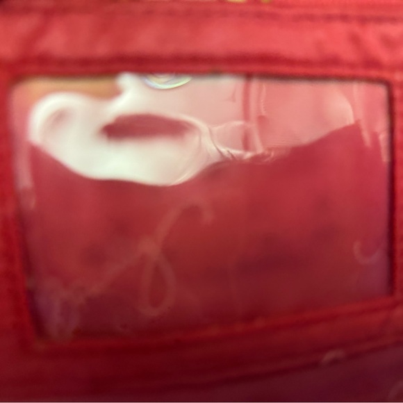 Vera Bradley Pink and Green Paisley Wallet - Picture 12 of 13